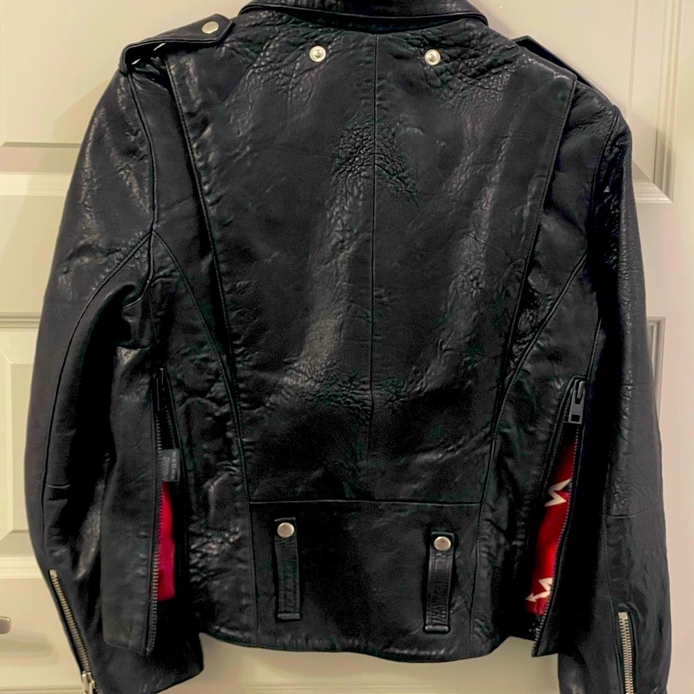 Stunning Zadig & Voltair Black Leather Jacket! Lamb skin - Picture 15 of 15